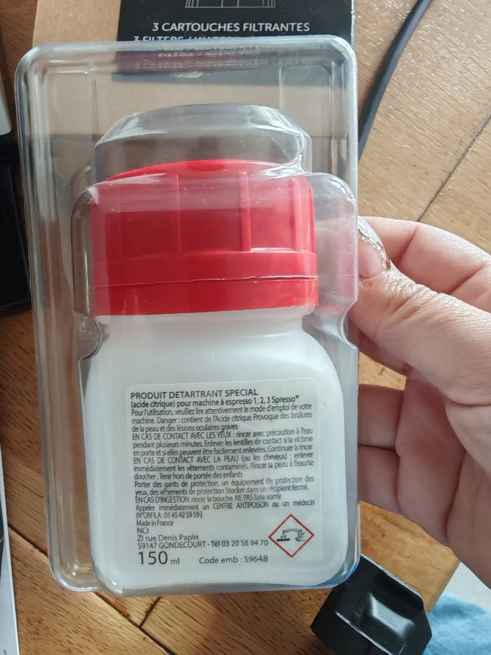 Cafetière Malongo + 2 cartouches filtrantes + produit détartrant - photo numéro 5