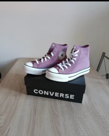 Baskets converse a plateforme