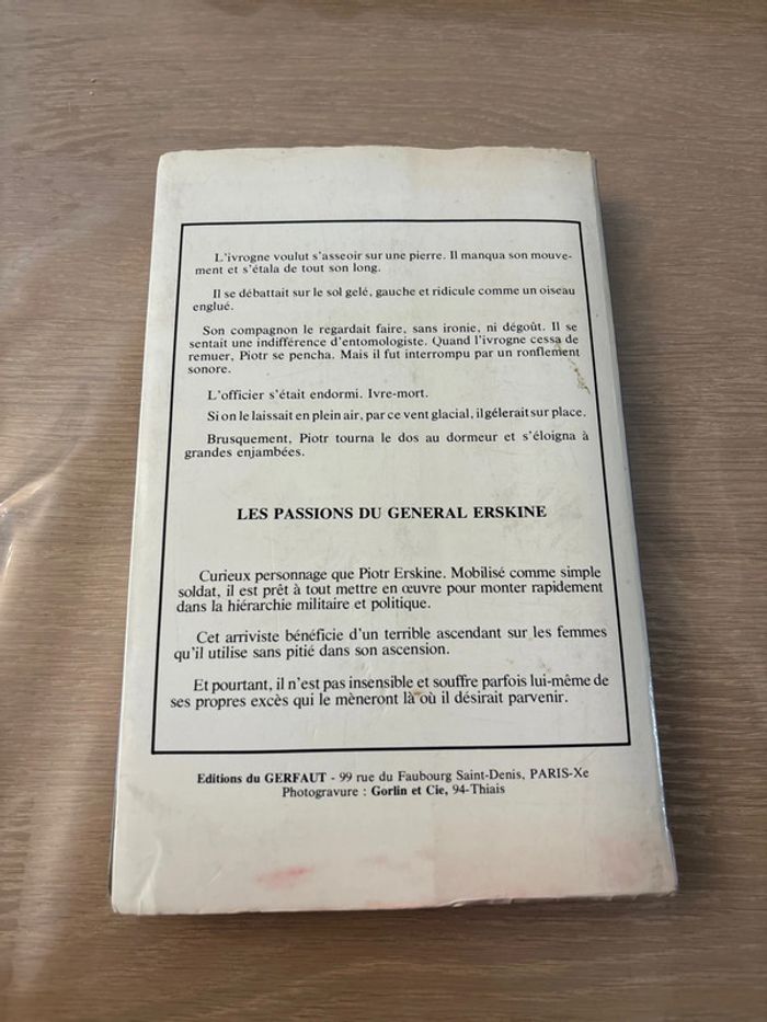 Les passions du Général Erskine - photo numéro 2