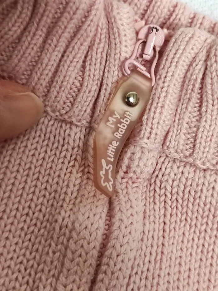 Gilet zippés - 6 Mois - Fille - photo numéro 2