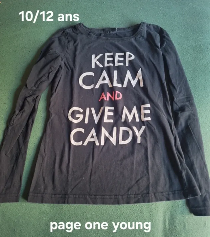 🎀 Tee-shirt ML 10 /12 ans 🎀