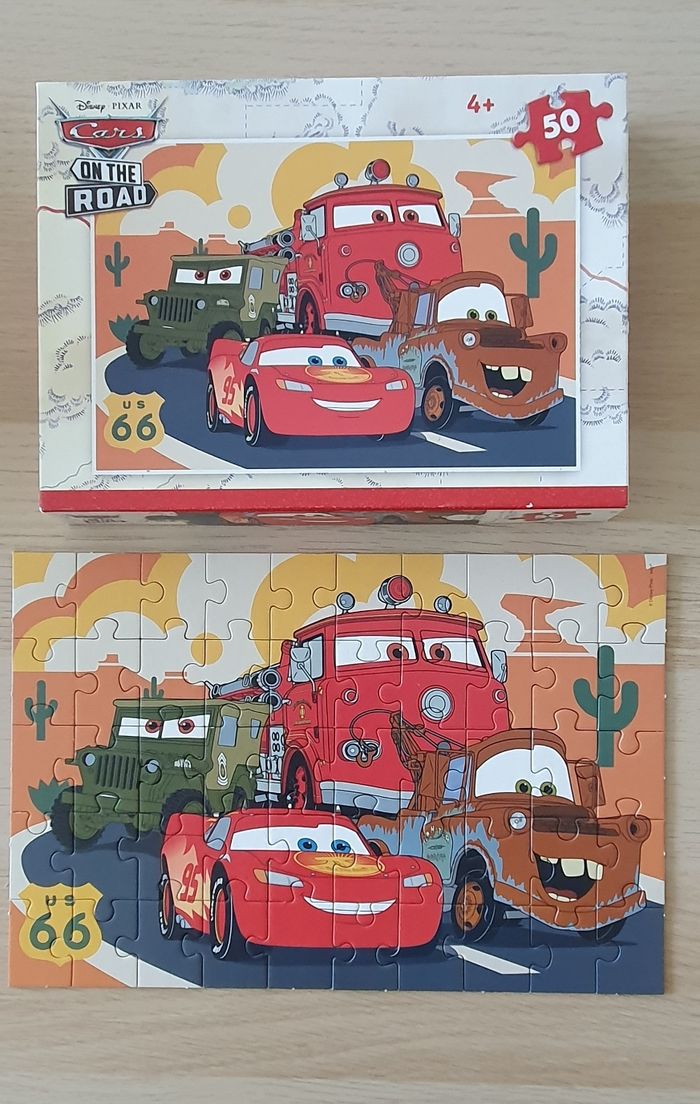 Puzzle Disney Cars 50 pièces - photo numéro 2