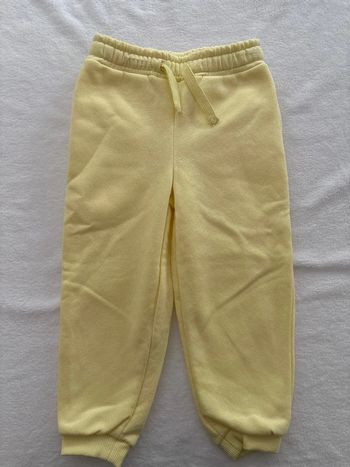 Jogging jaune simple 3 ans