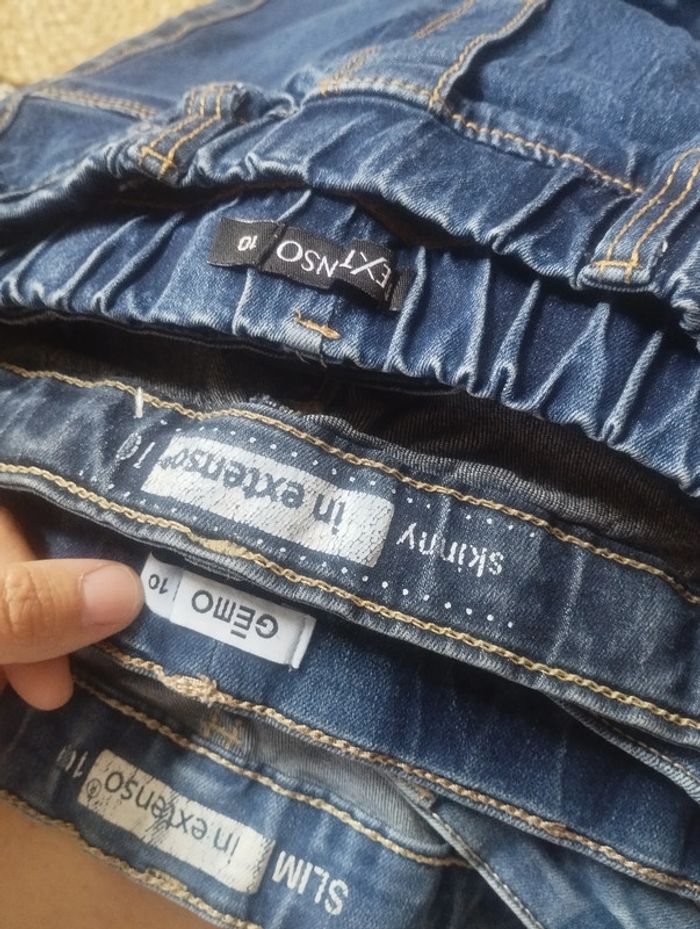 Lot jeans fille 10ans in extenso - photo numéro 14