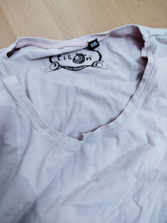 T-shirt manche courte grossesse - photo numéro 3