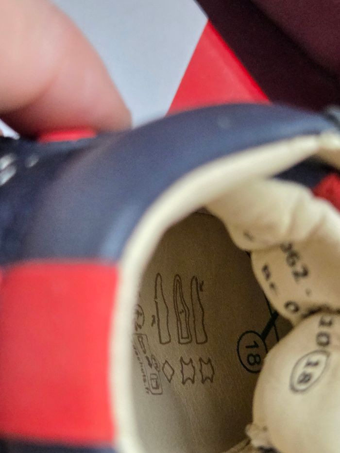 Bottines Kickers garçon en cuir marine 18 - photo numéro 7