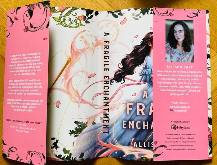 Fairyloot Exclusive Edition Signed A Fragile Enchantment Allison Saft - photo numéro 10