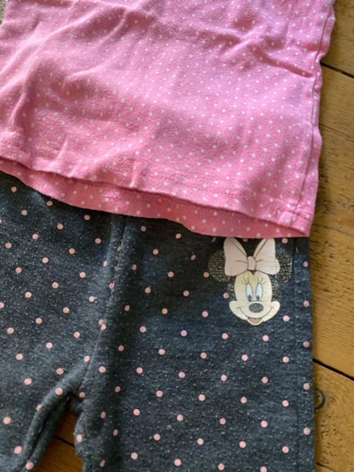 Ensemble Minnie pantalon et t-shirt 2 ans - photo numéro 2