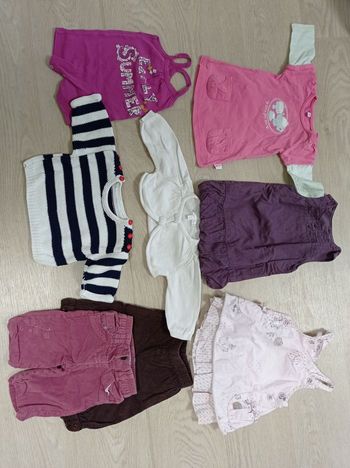 Lot vêtements filles 3 mois