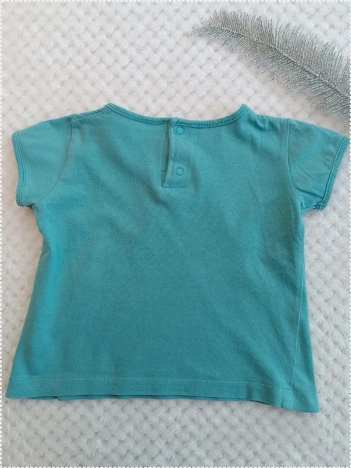 🔸 T-shirt Manches Courtes Bleu - Sergent Major 24 mois🔸 - photo numéro 3