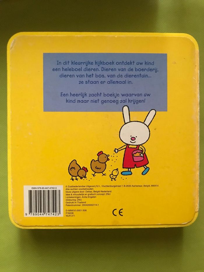 Livre « Mijn allereerste dieren kijkboek » - photo numéro 3