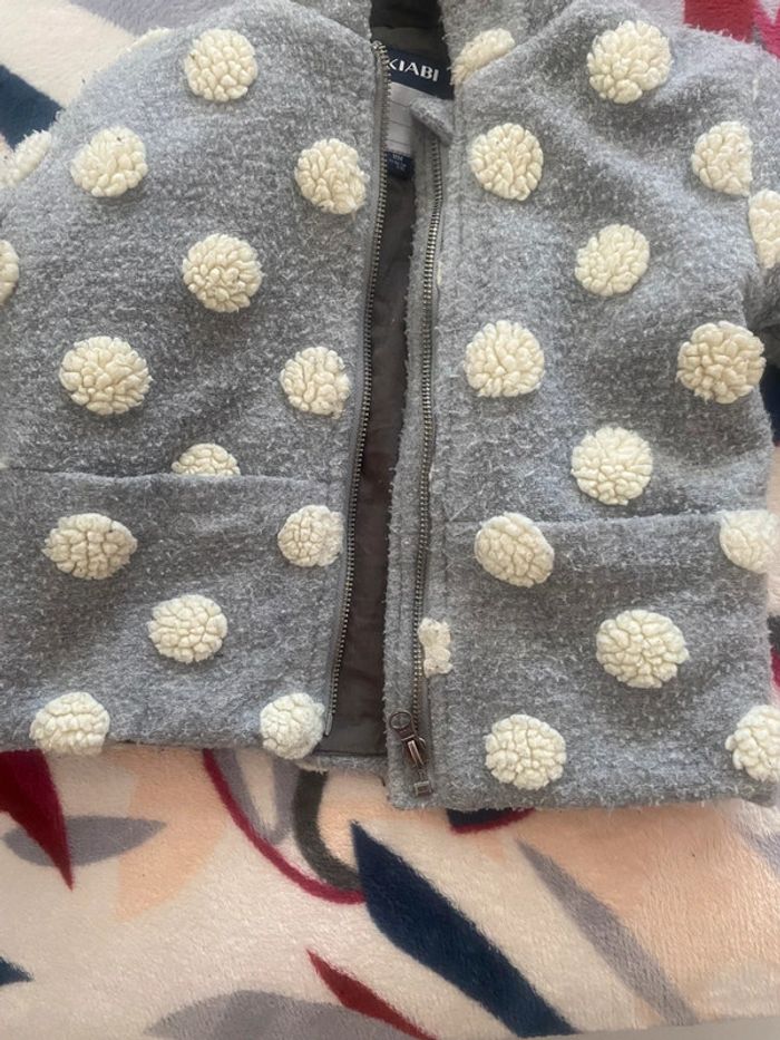 Manteau kiabi gris - photo numéro 2