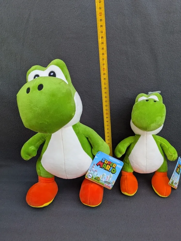 Lot de 2 Peluches Yoshi neuves - photo numéro 2