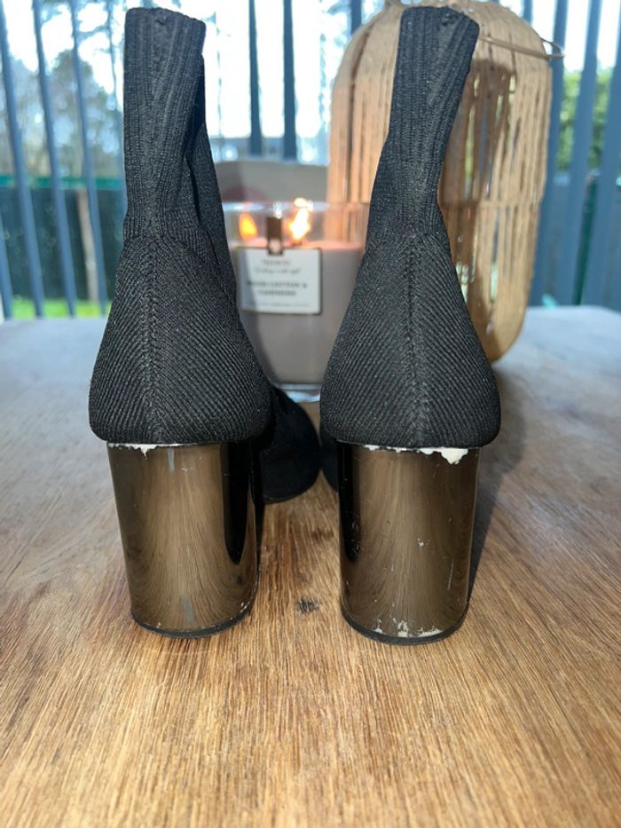Bottines chaussettes stradivarius 37 🌸 - photo numéro 6
