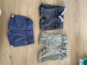 Lot de 3 shorts bébé garçon 3 mois