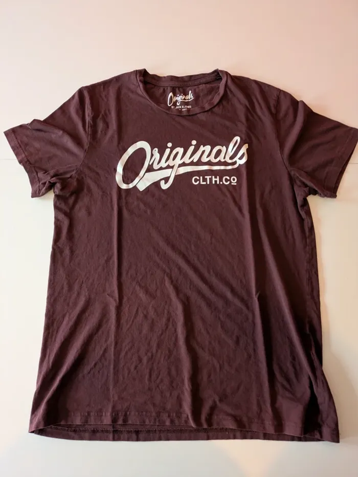 T-shirt noir Jack & Jones Originals – Taille XL - photo numéro 2