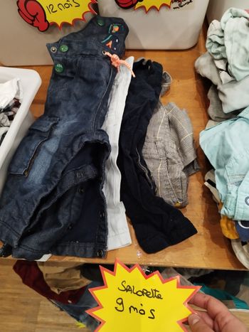 Lot 9 mois  salopettes