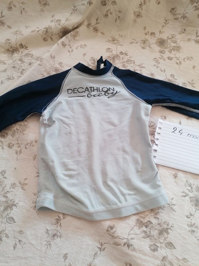T shirt uv décathlon 24mois