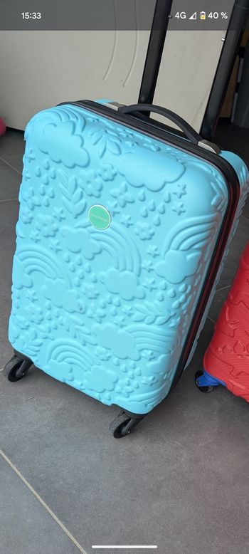Valise enfant arc en ciel