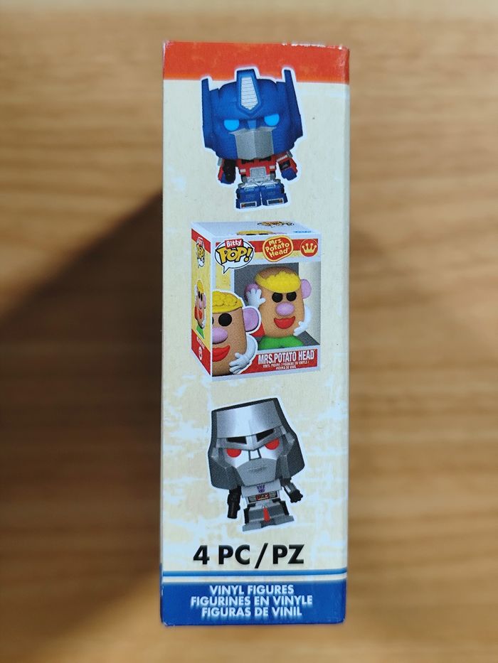 Boîte 4 Bitty Pop! - Optimus Prime, Bumblebee, Megatron + Mystère - Transformers (Retro Toys) - photo numéro 8
