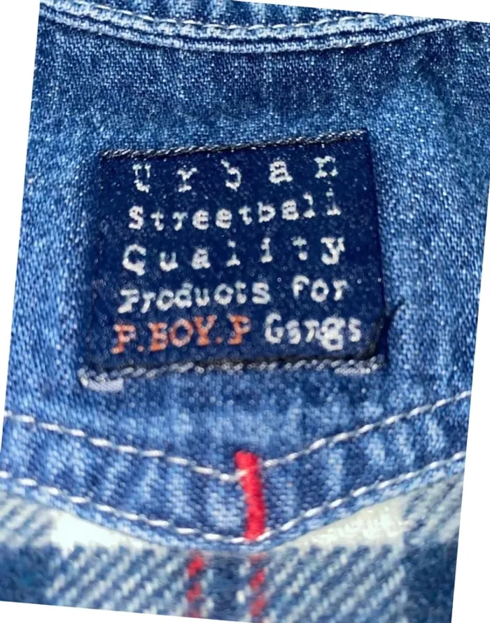 Chemise en jean garçon vintage 6 mois doublée polaire - photo numéro 5