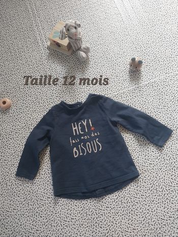 T-shirt manches longues Tape à l’Œil