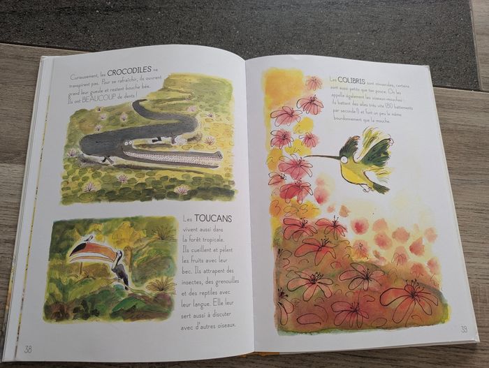 Grand livre j'adore les animaux magnifiques images et illustrations - photo numéro 3