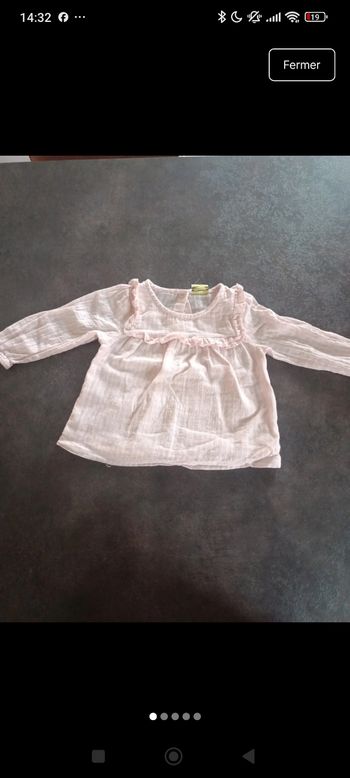 Chemisier 12 mois 