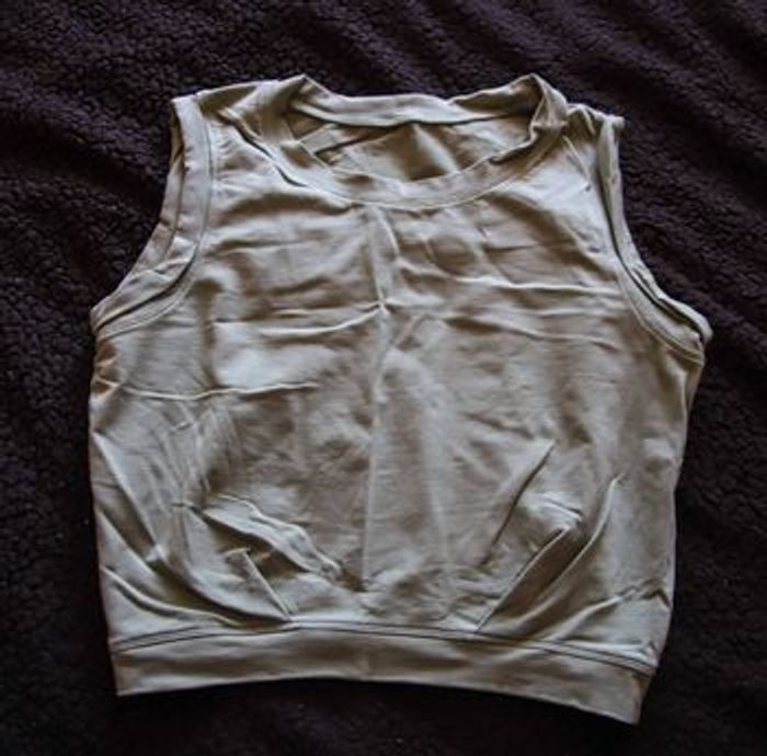 Crop Top Vert Anis