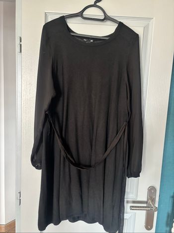 Robe manche transparente