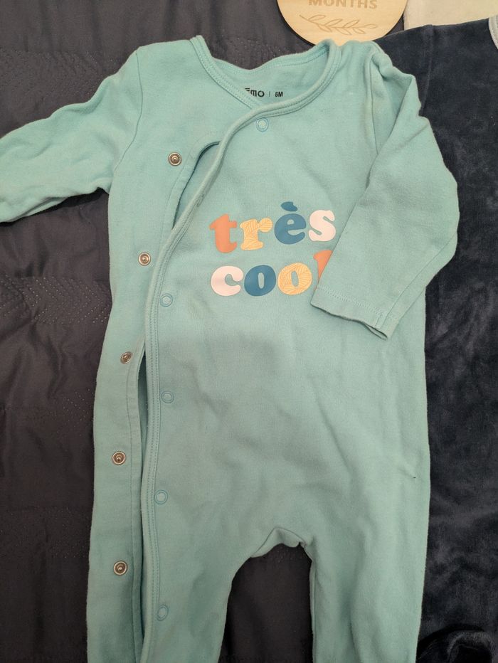 Lot 3 pyjamas 6mois - photo numéro 2