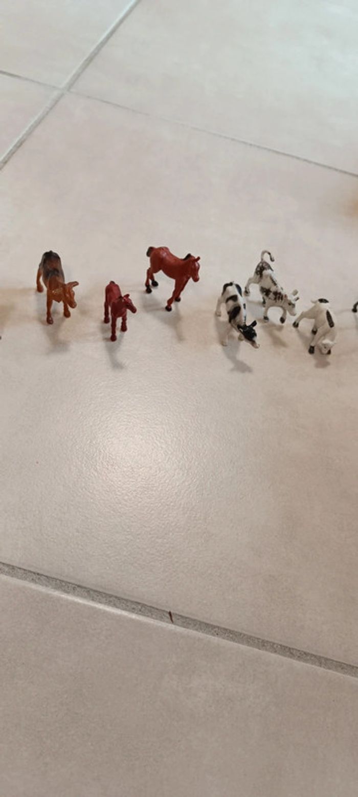 Lot 8 animaux de la ferme - photo numéro 3