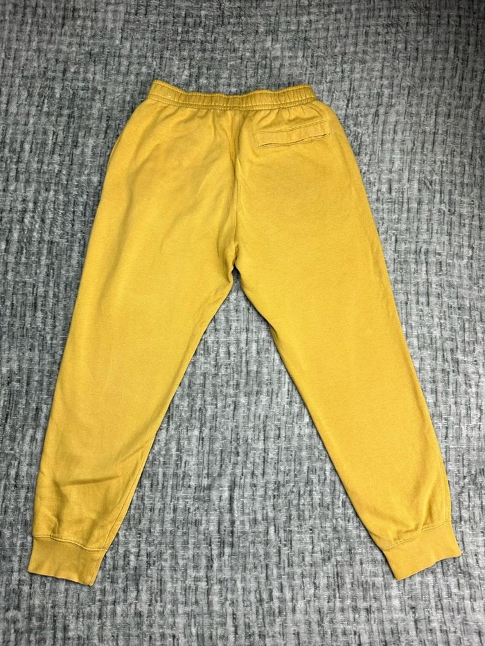 Jogging Nike Swoosh brodé, jaune, taille S - photo numéro 2