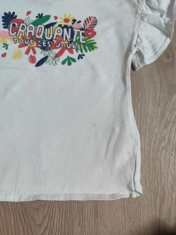 T-shirt fille 3 ans - photo numéro 2