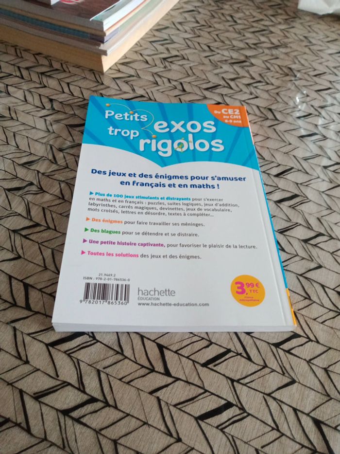 Livre petits exos trop rigolos neuf - photo numéro 2