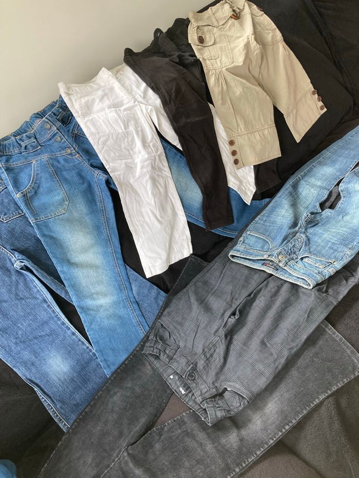 Lot 17 vêtements fille 8 ans - photo numéro 2
