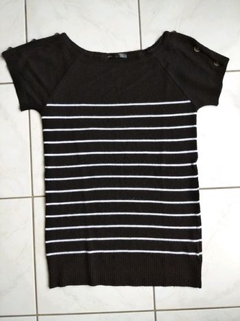 Pull manches courtes