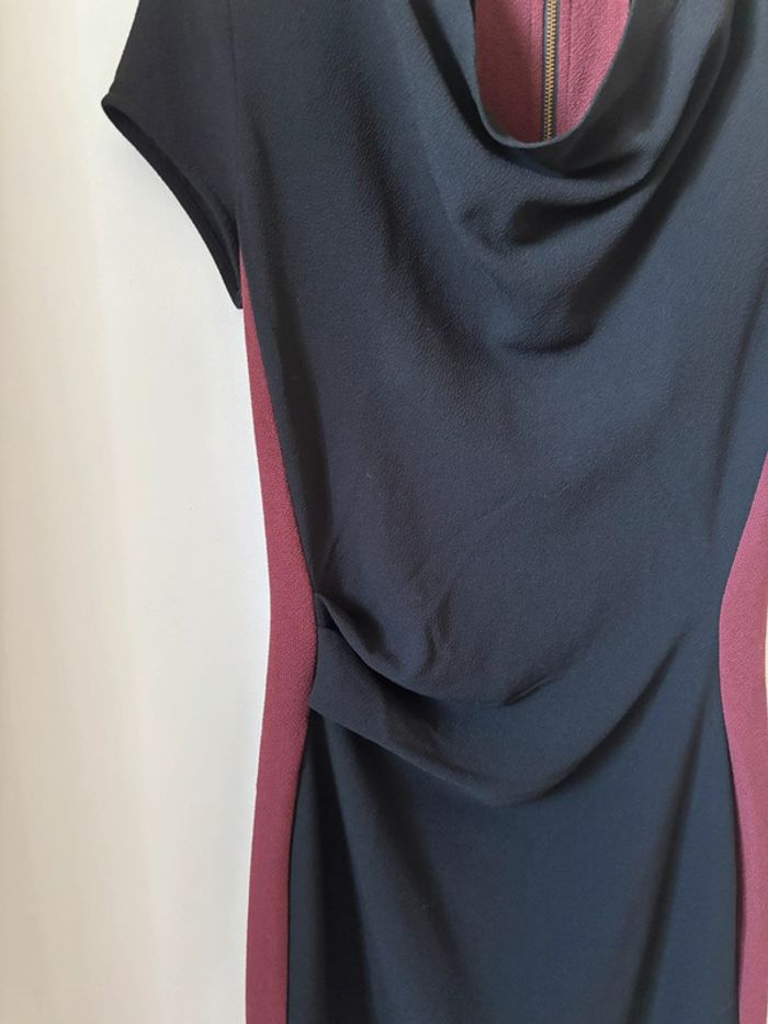 Robe noir et bordeaux Kookai Taille 38 - photo numéro 2