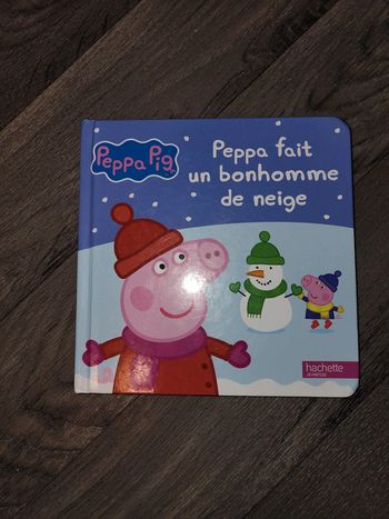 Livre Peppa fais un bonhomme de neige