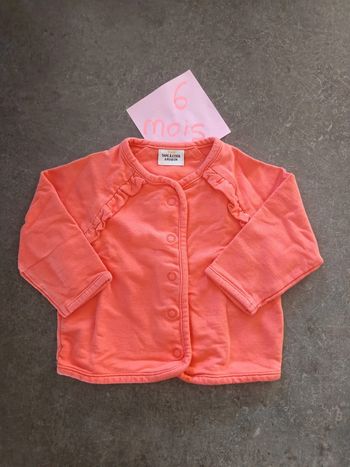 Veste corail 6 mois