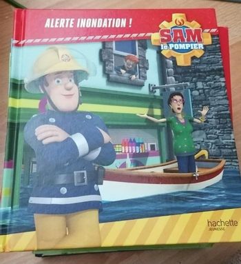 Livre Sam le pompier