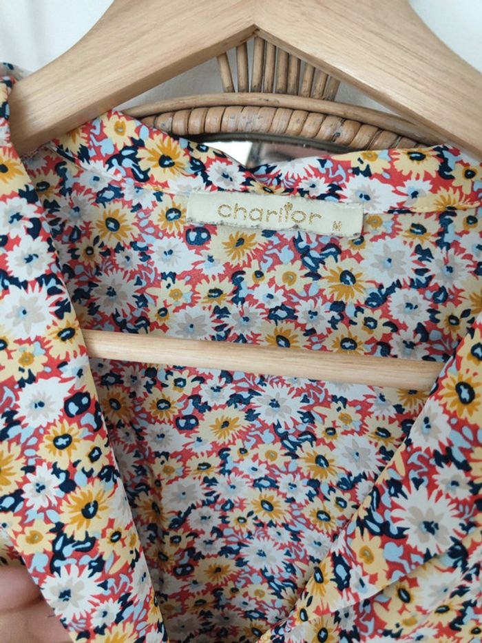 Blouse imprimé rétro - photo numéro 5