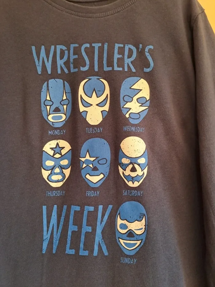 T-shirt garçon in extenso tbe bleu 10 ans - photo numéro 2