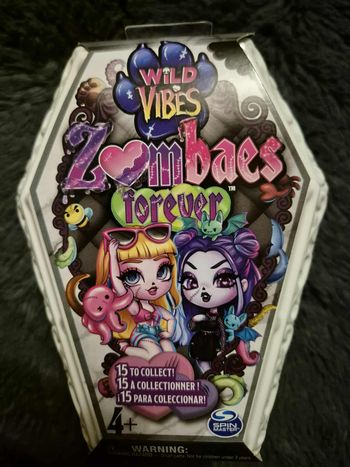 Zombaes  - Pack DE 1 Wild Vibes - Figurine Zombie Surprise À Collectionner avec Accessoires