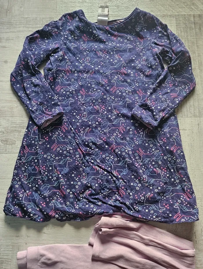 Pyjama réversible 8 ans fille