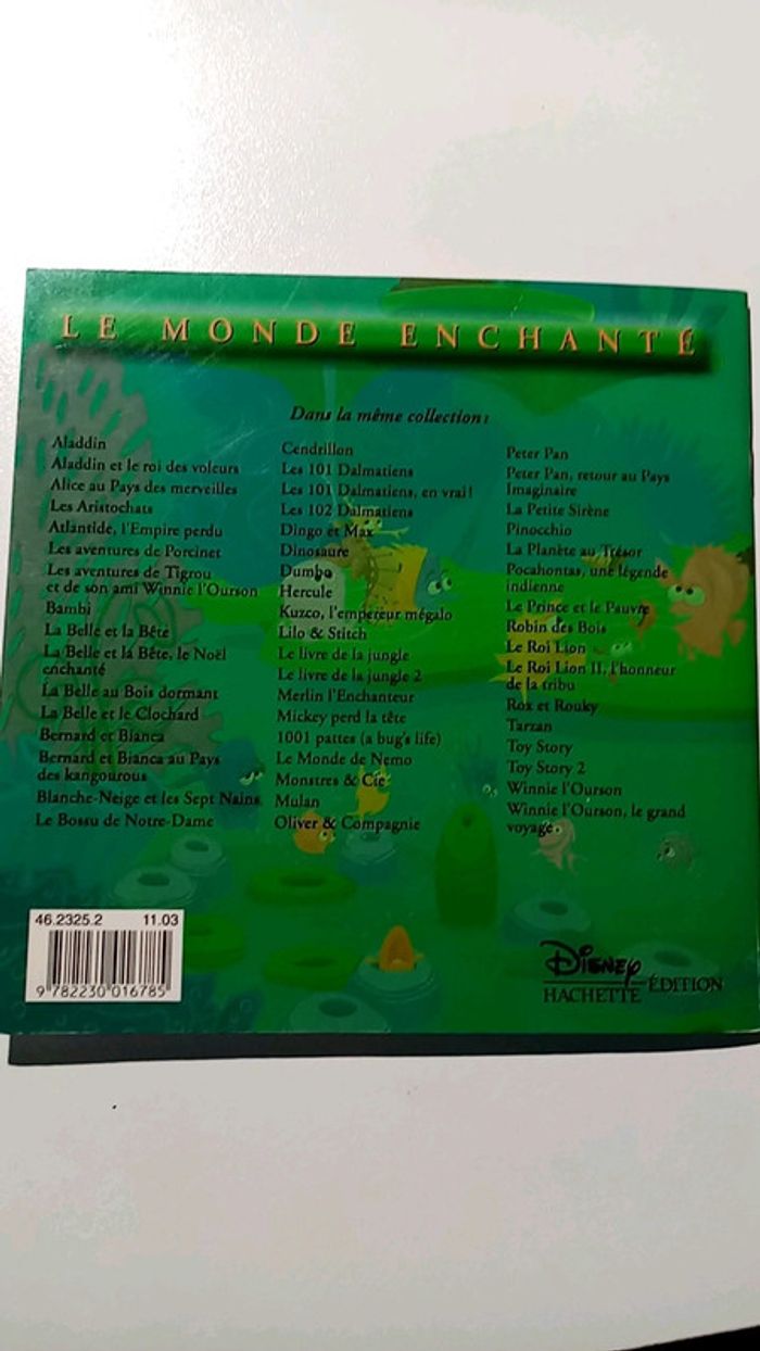 Livre enfant Disney - photo numéro 3