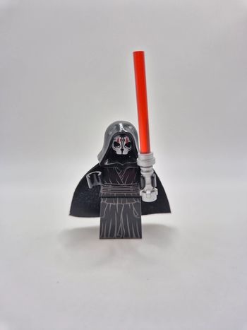 Figurine type lego custom Sith Nihilus star wars
