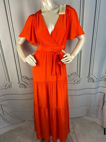 Robe longue Ba&sh Orange T1 / S neuve