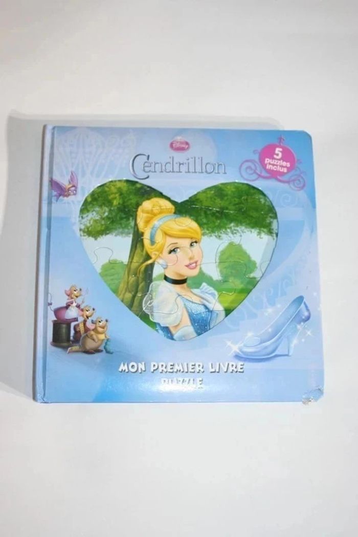 Mon Premier Livre Puzzle Cendrillon 5 Puzzles