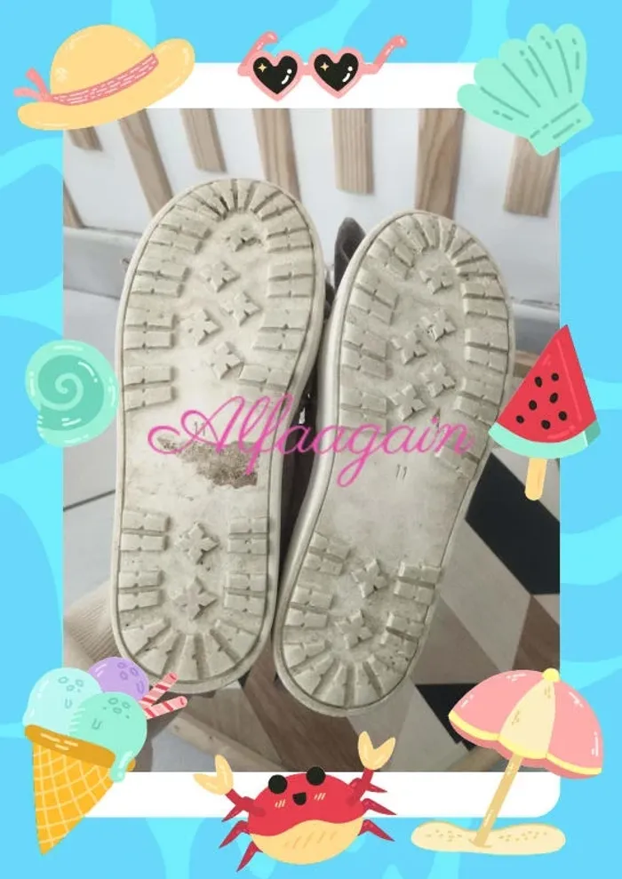 Chaussures velours noeuds grises river island 29 - photo numéro 9